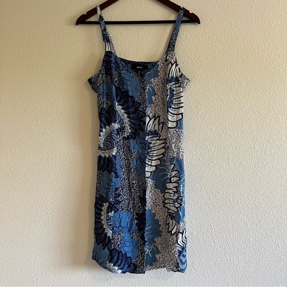 NWT Size 4 Blue Button Through Mini Slip Dress - Picture 5 of 10